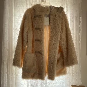 A.L.C. Faux Fur Jacket